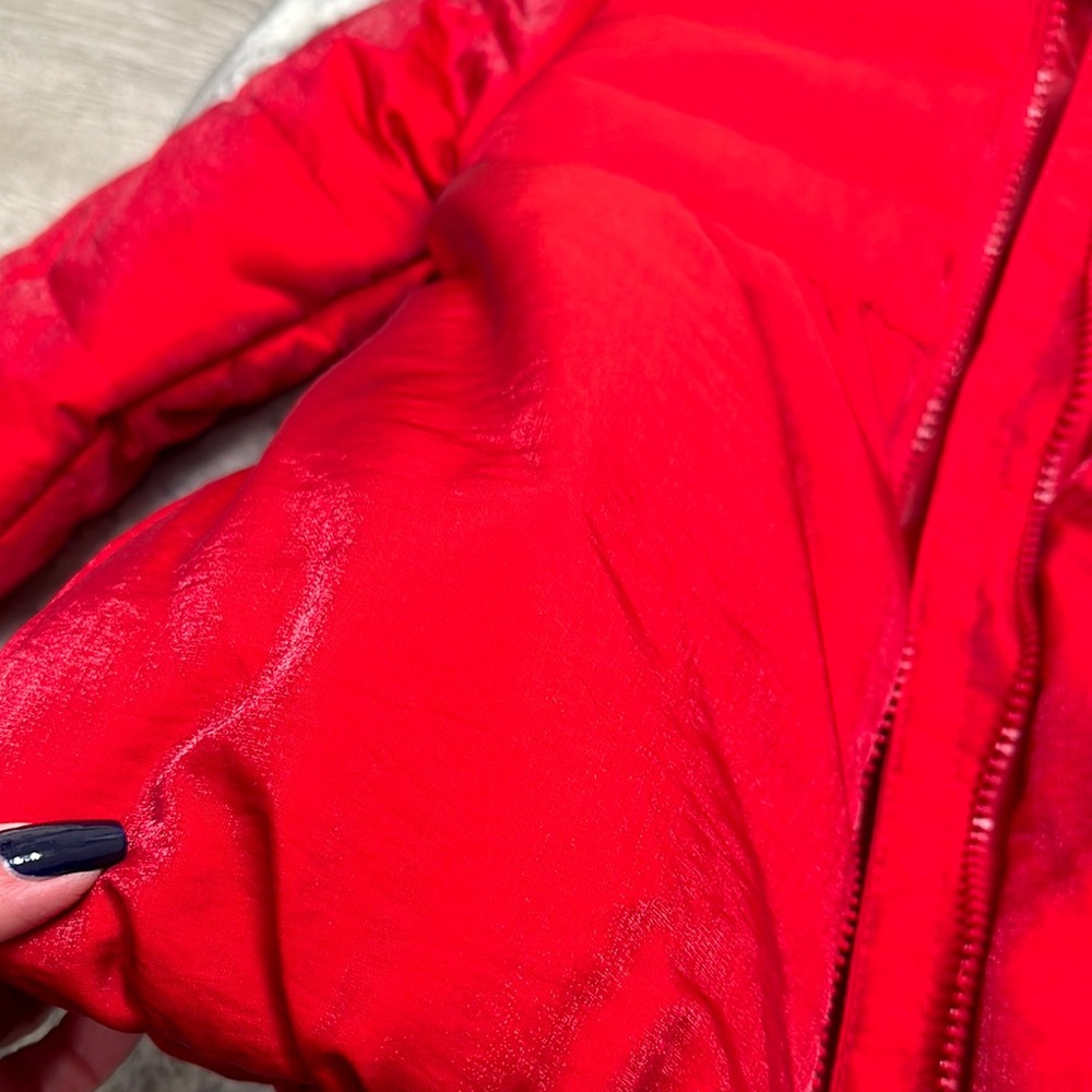 Red Puffer Jacket - Picture 5 of 5